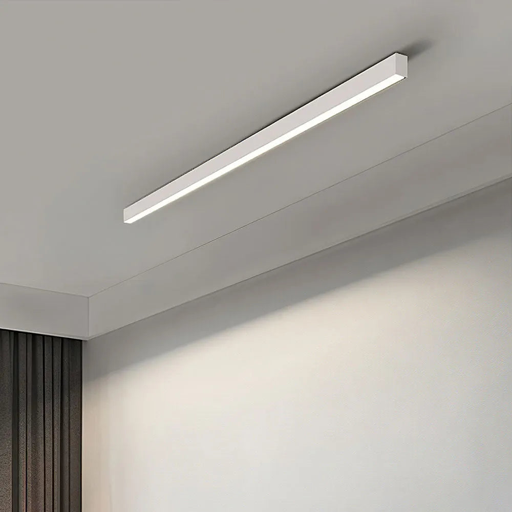 Linéora | Plafonnier LED Linéaire Minimaliste pour Séjour