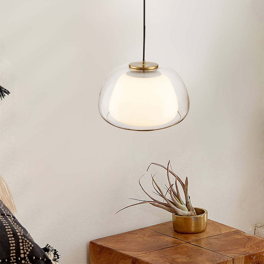 LacteaLuxe – Moderne hanglamp van melkglas
