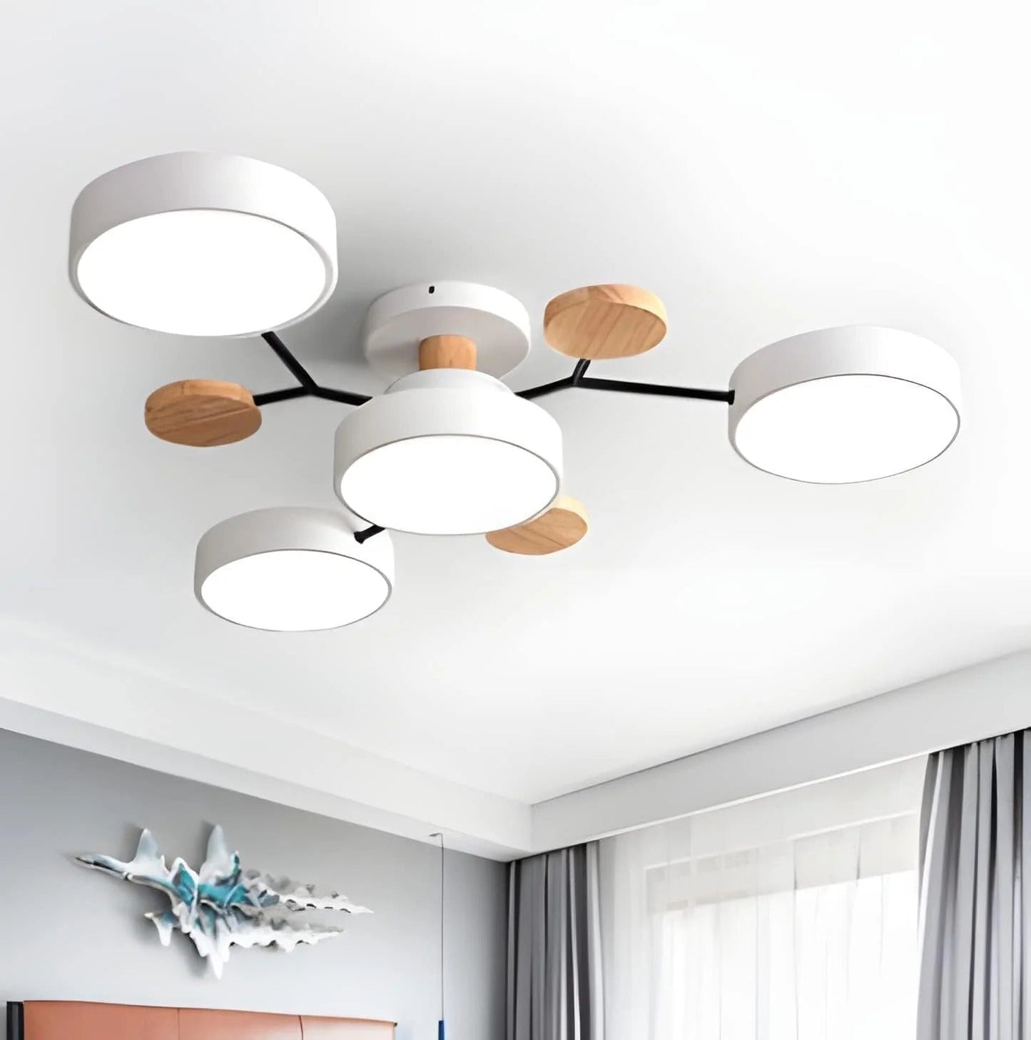 CircuLux | Plafondlamp LED Hedendaags Half-Ingebouwd in IJzer
