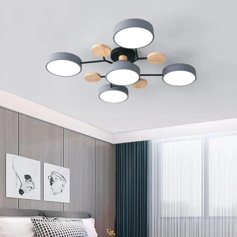 CircuLux | Plafondlamp LED Hedendaags Half-Ingebouwd in IJzer