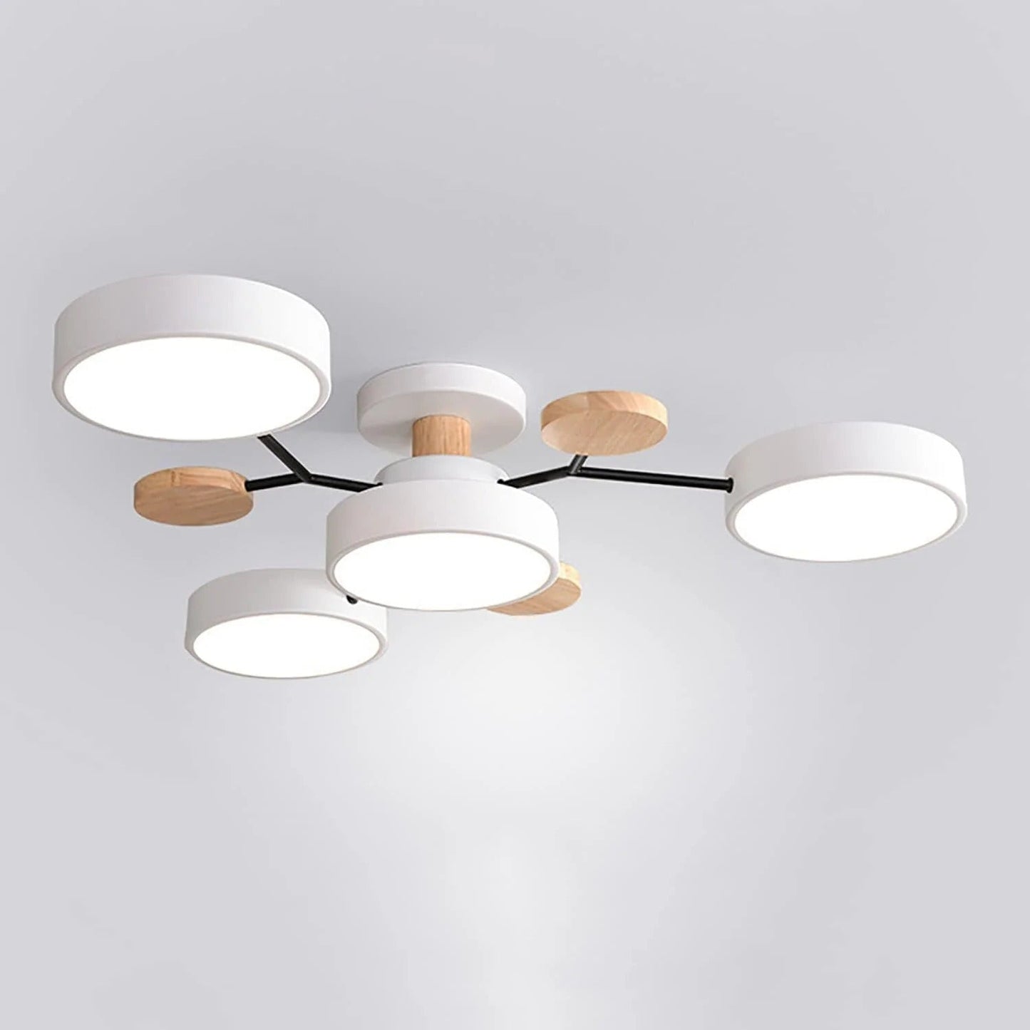 CircuLux | Plafondlamp LED Hedendaags Half-Ingebouwd in IJzer