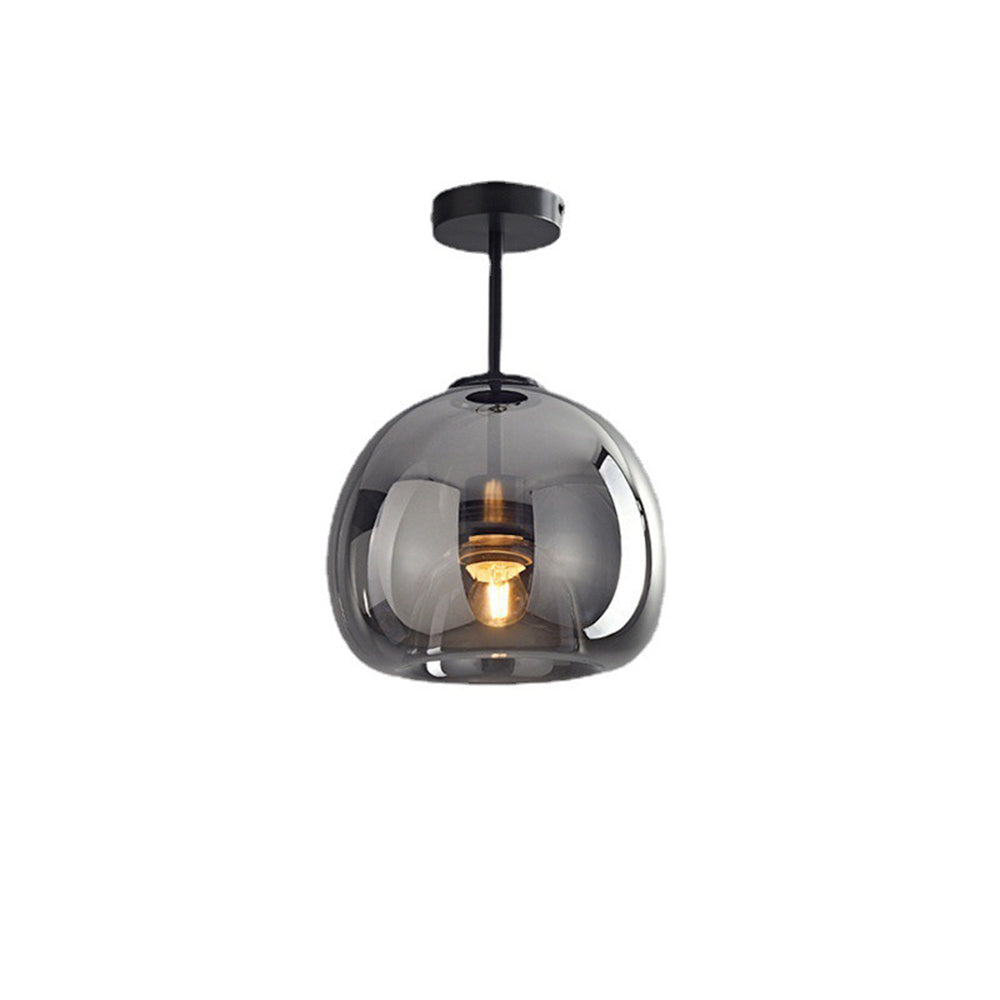 Vintara | Moderne plafondlamp en koperen glas