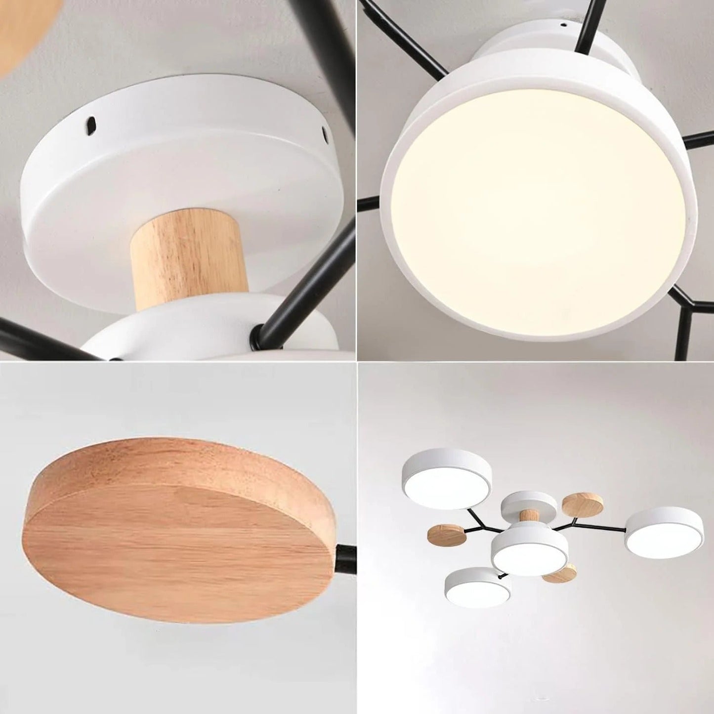 CircuLux | Plafondlamp LED Hedendaags Half-Ingebouwd in IJzer