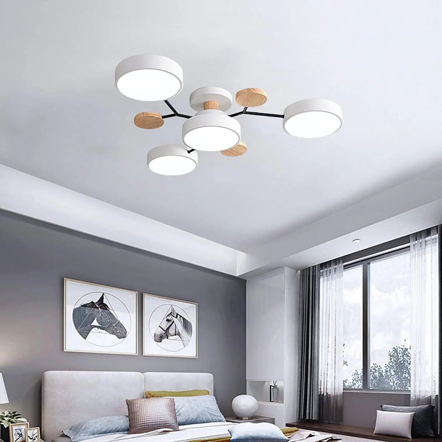 CircuLux | Plafondlamp LED Hedendaags Half-Ingebouwd in IJzer
