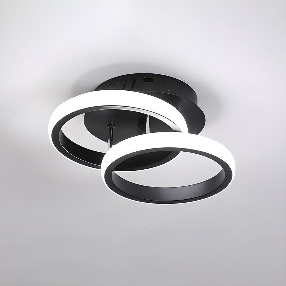 Luminairea | Moderne witte metalen LED-plafondlamp