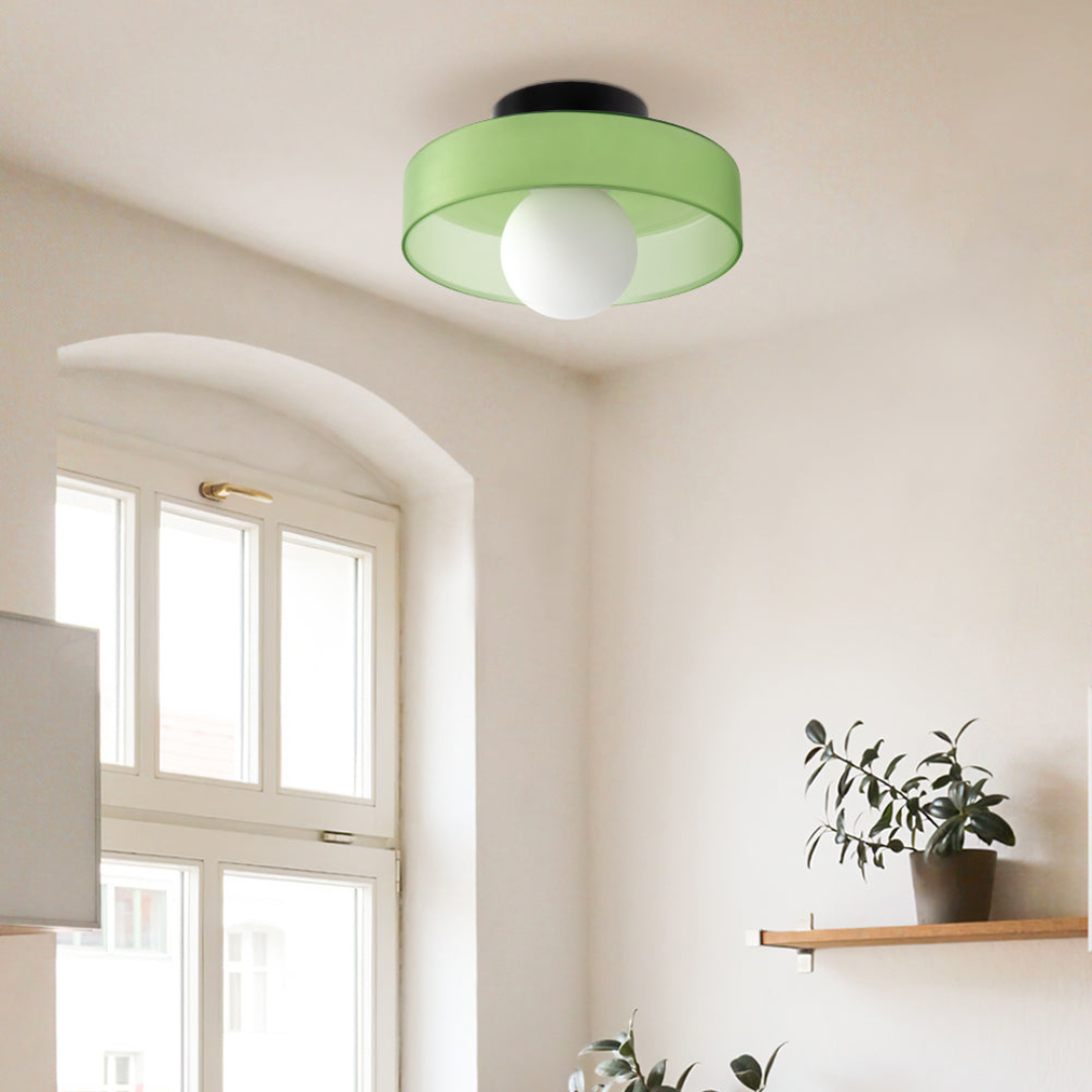 GlassLuxe Plafonnier LED Modern
