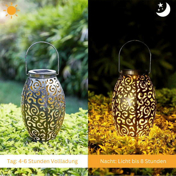 DuoLantern – Decoratieve Zonne-LED-lamp (1+1 Gratis)