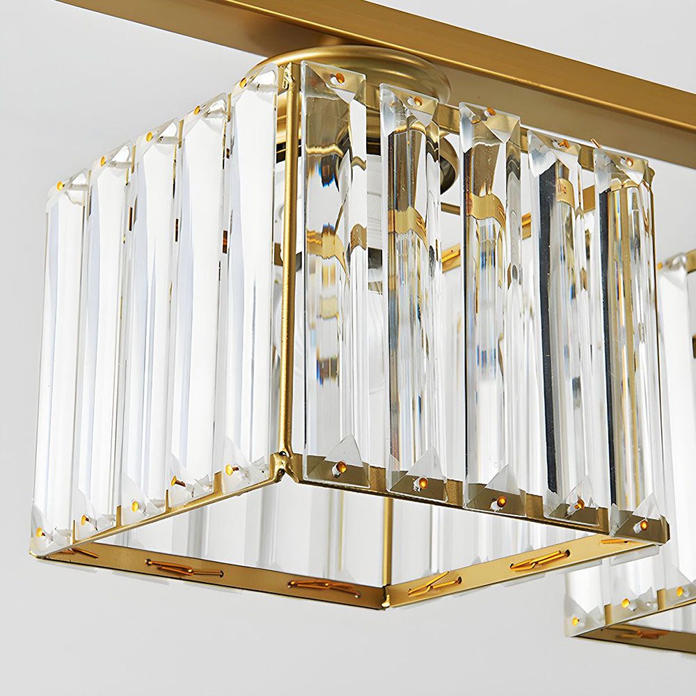 LinéaVerre | Noordse Multi-Kop Hanglamp van Glas en Metaal