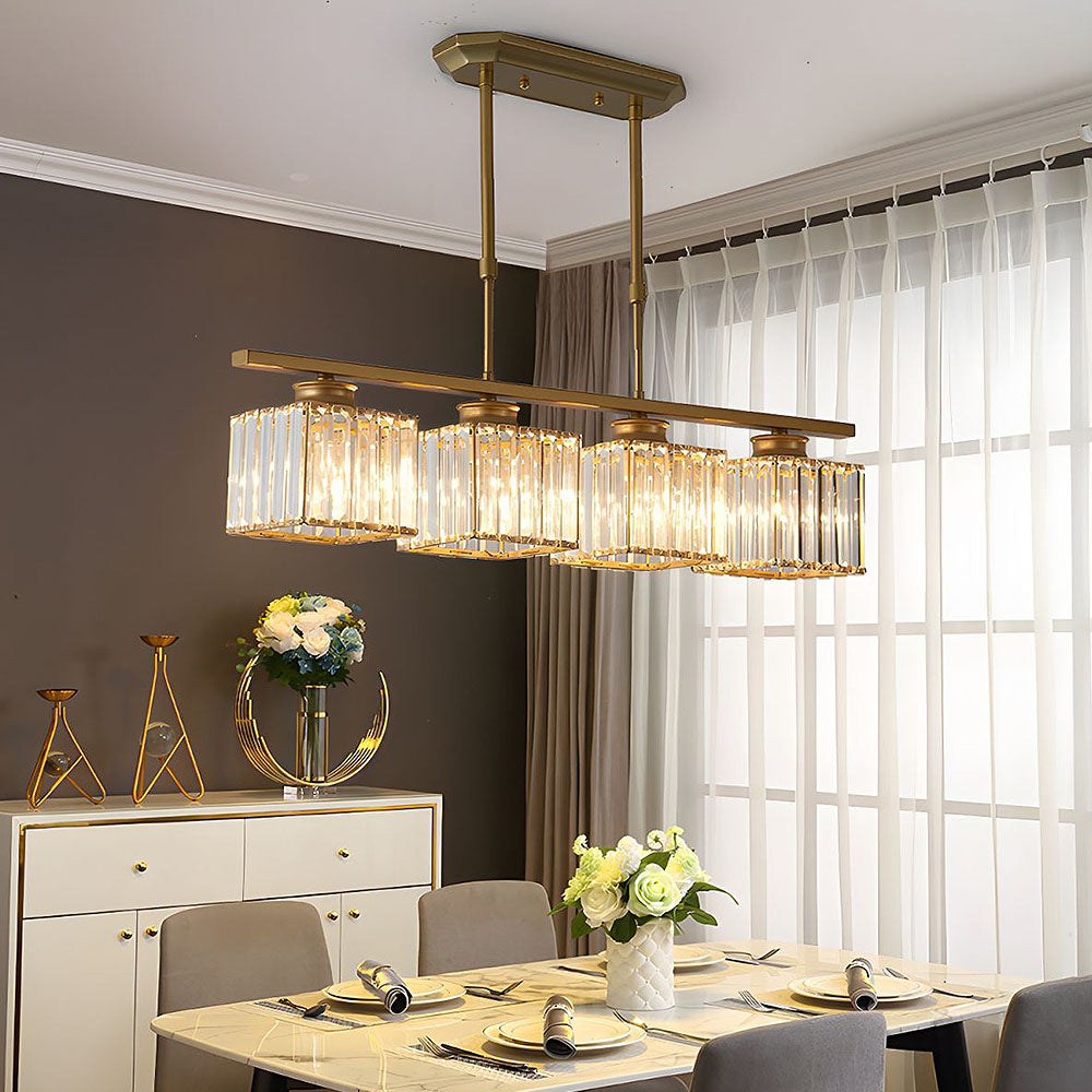 LinéaVerre | Noordse Multi-Kop Hanglamp van Glas en Metaal