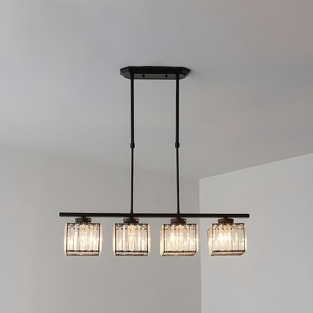 LinéaVerre | Noordse Multi-Kop Hanglamp van Glas en Metaal