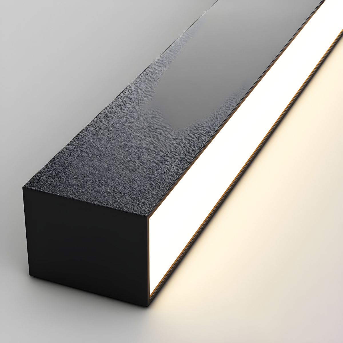 Linéora | Plafonnier LED Linéaire Minimaliste pour Séjour