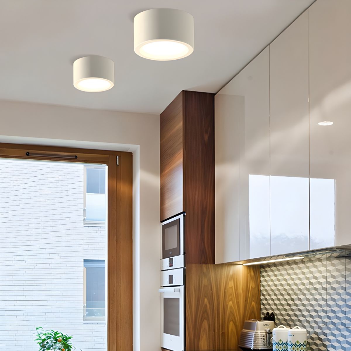 Skandia | LED Plafondlamp Opbouwstijl Noord-Europees