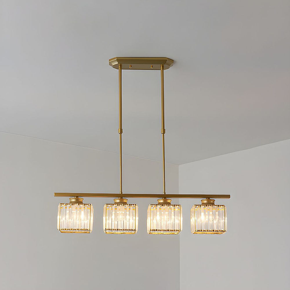 LinéaVerre | Noordse Multi-Kop Hanglamp van Glas en Metaal
