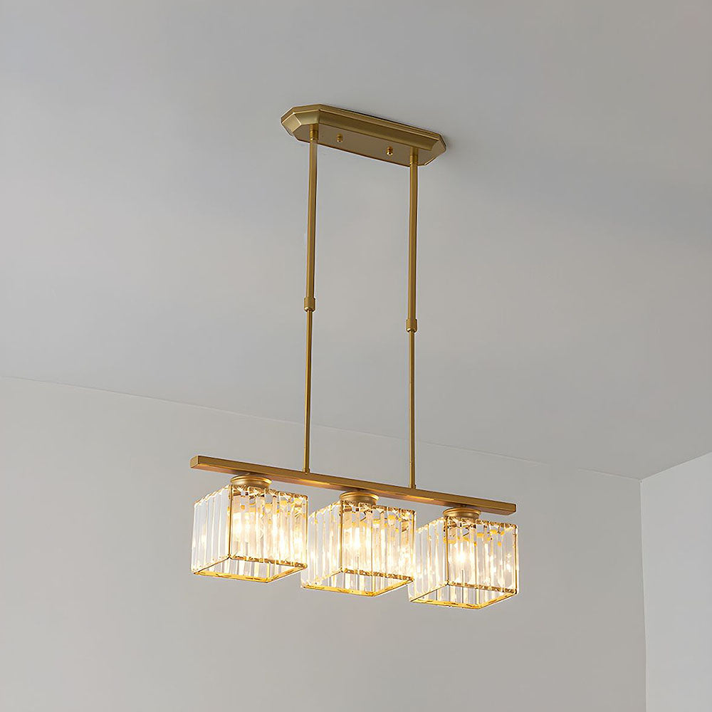 LinéaVerre | Noordse Multi-Kop Hanglamp van Glas en Metaal