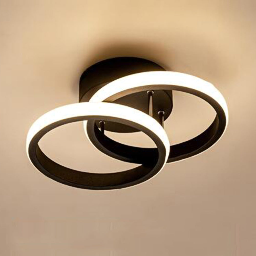 Luminairea | Moderne witte metalen LED-plafondlamp