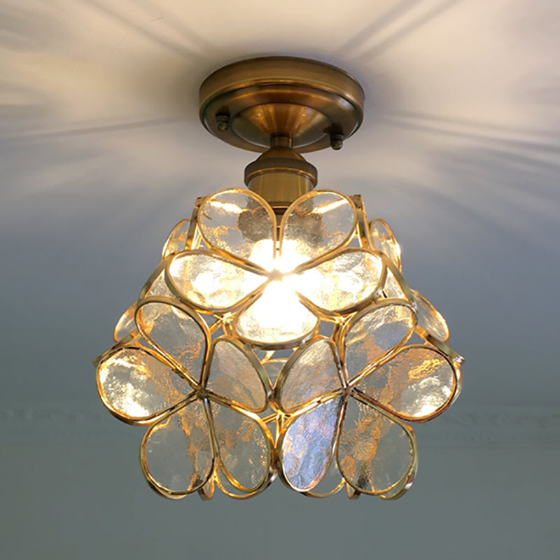 FLORAVA GLOW – Plafonnier rétro en PVC coloré