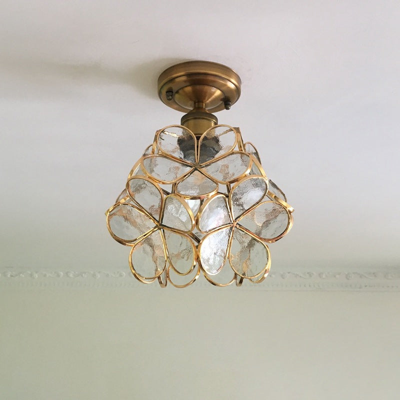 FLORAVA GLOW – Plafonnier rétro en PVC coloré