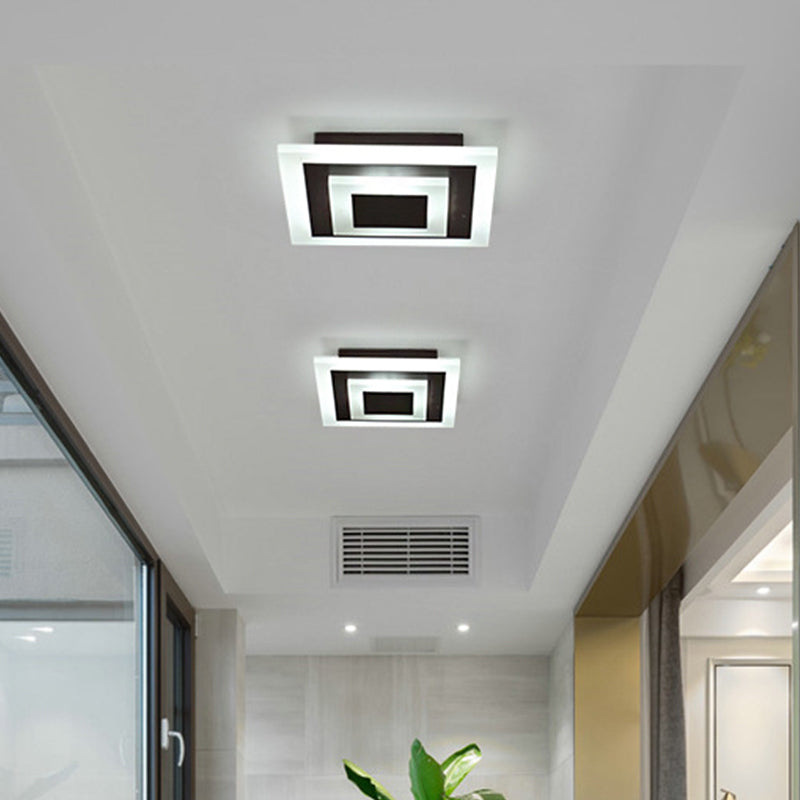 GLOVALUX CORE – Moderne LED-plafondlamp in acryl