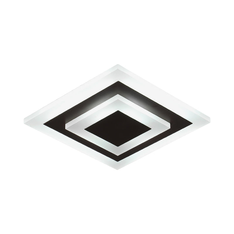 GLOVALUX CORE – Moderne LED-plafondlamp in acryl