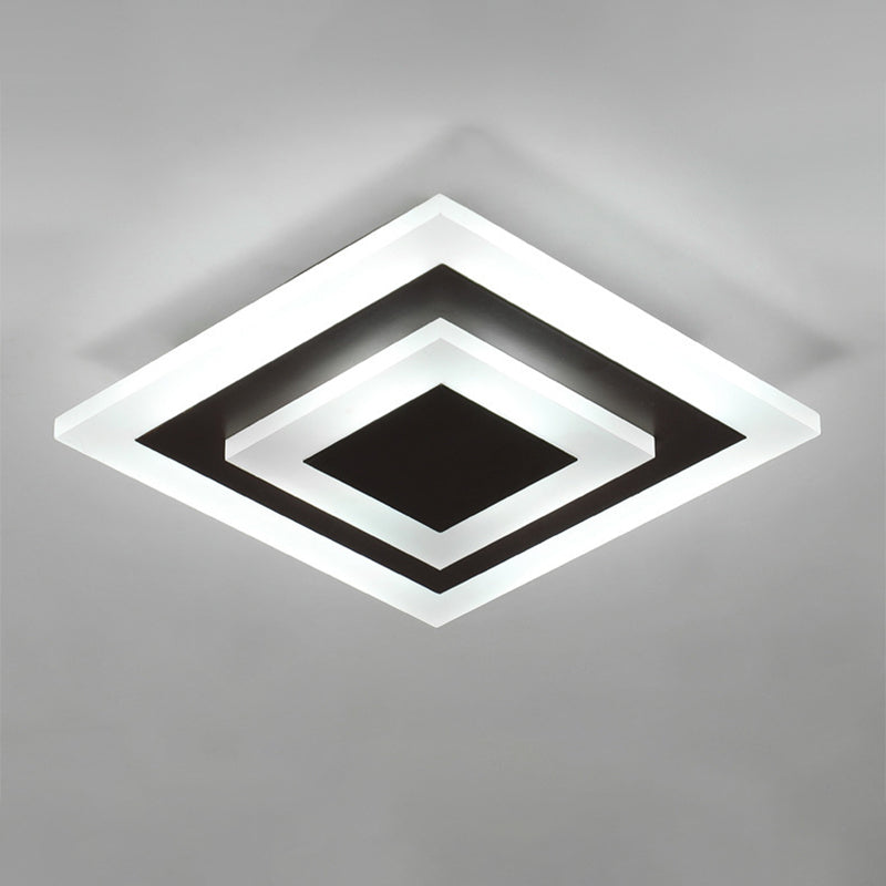 GLOVALUX CORE – Moderne LED-plafondlamp in acryl