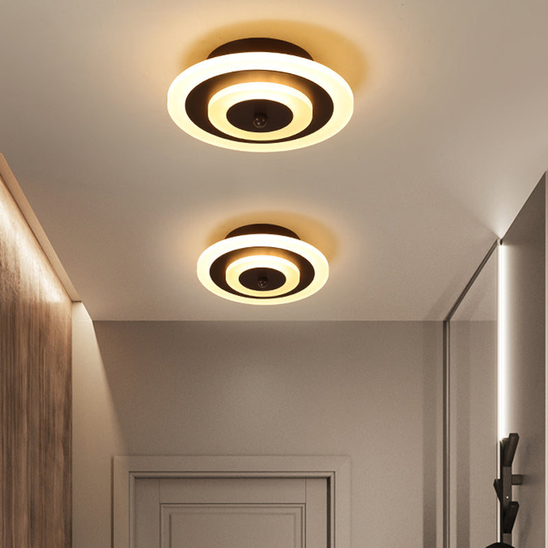 GLOVALUX CORE – Moderne LED-plafondlamp in acryl