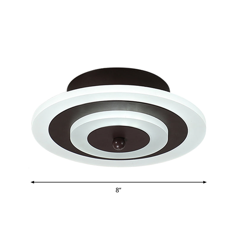 GLOVALUX CORE – Moderne LED-plafondlamp in acryl