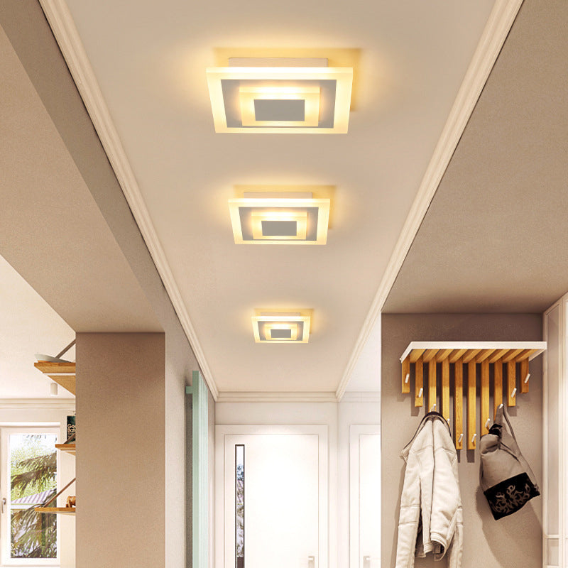 GLOVALUX CORE – Moderne LED-plafondlamp in acryl