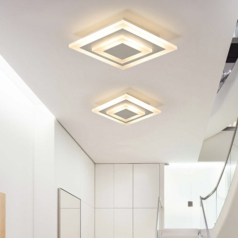 GLOVALUX CORE – Moderne LED-plafondlamp in acryl