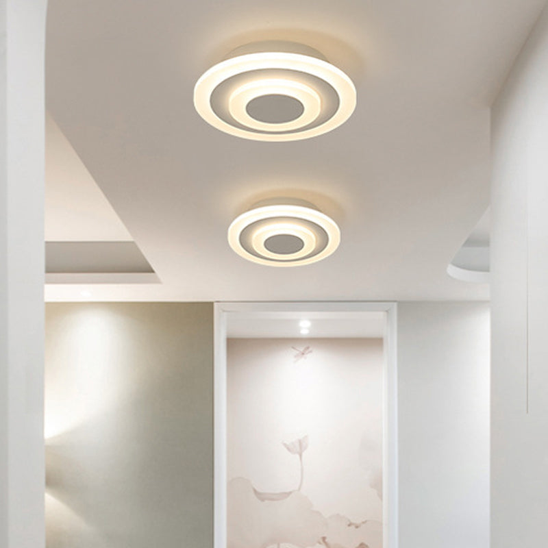 GLOVALUX CORE – Moderne LED-plafondlamp in acryl