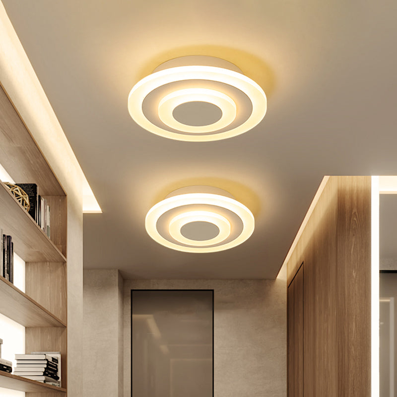 GLOVALUX CORE – Moderne LED-plafondlamp in acryl