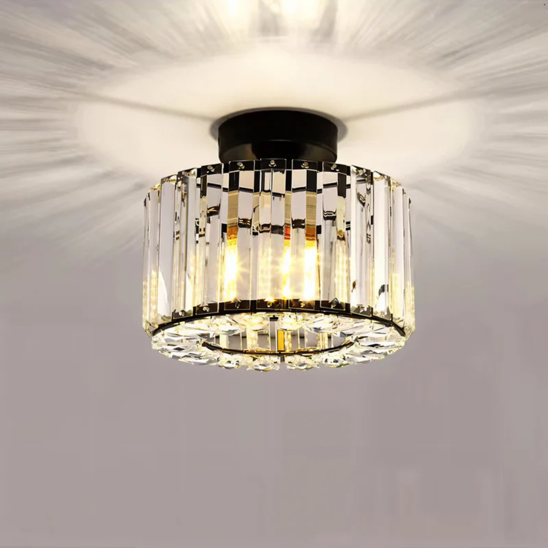 CrystalLuxe Luxueuze Kristallen Plafondlamp