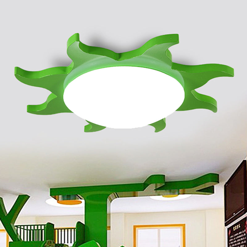 SUNLOOP FUN – LED plafondlamp van hout voor kinderen