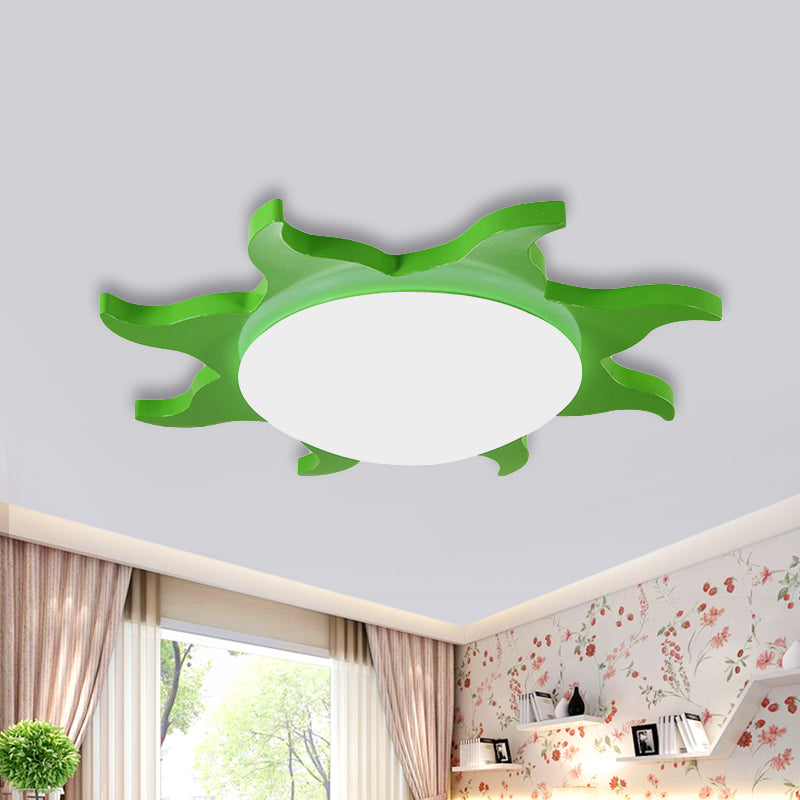 SUNLOOP FUN – LED plafondlamp van hout voor kinderen