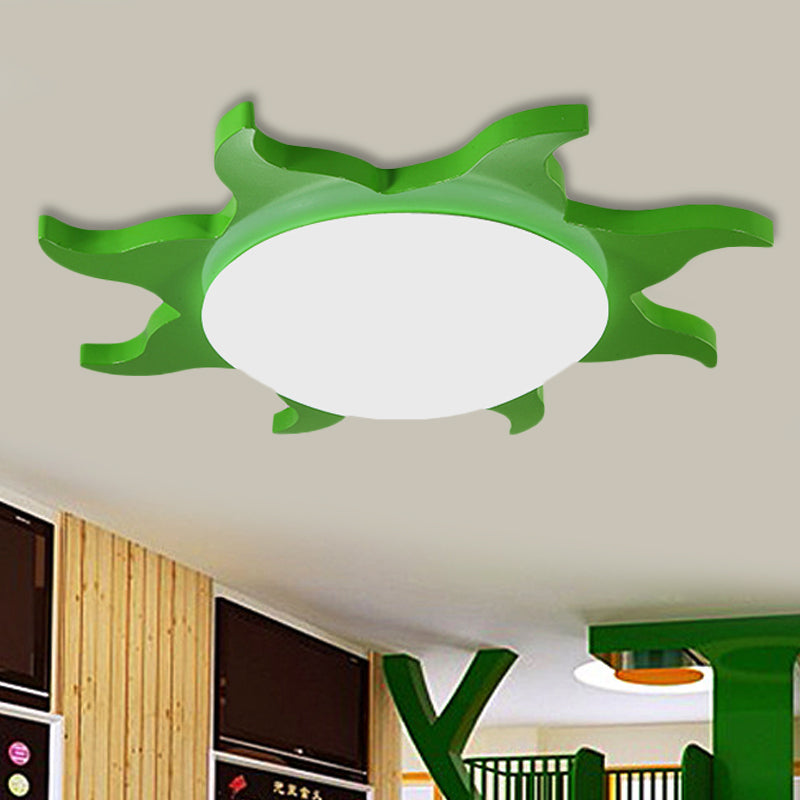 SUNLOOP FUN – LED plafondlamp van hout voor kinderen