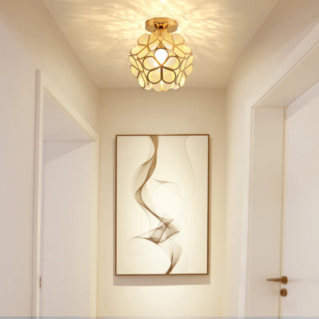 Floraya Luxe Plafondlamp en Glas