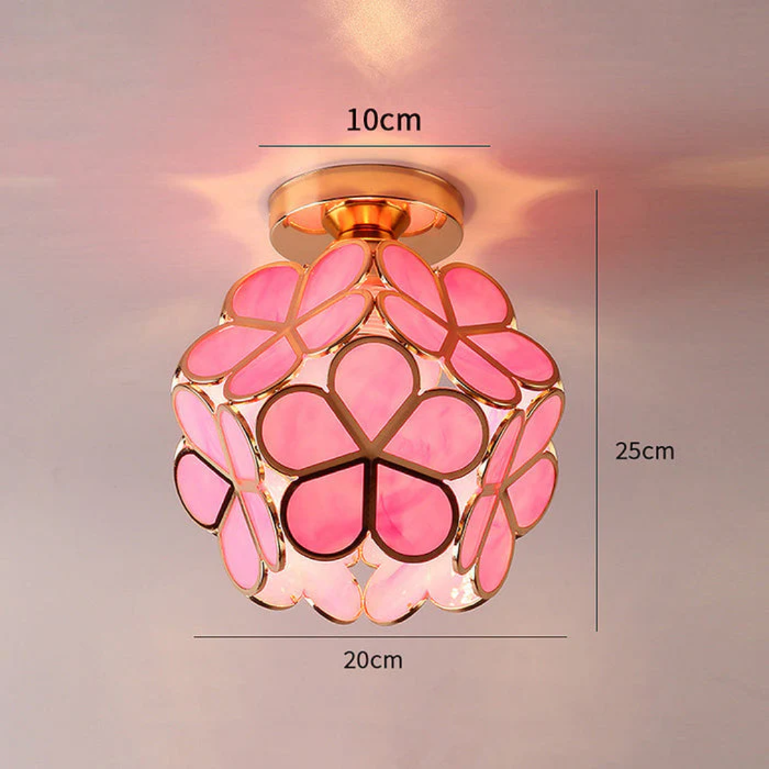 Floraya Luxe Plafondlamp en Glas