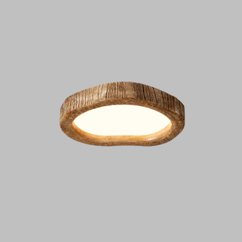 TimberGlow – Dæmpbar Træloftlampe