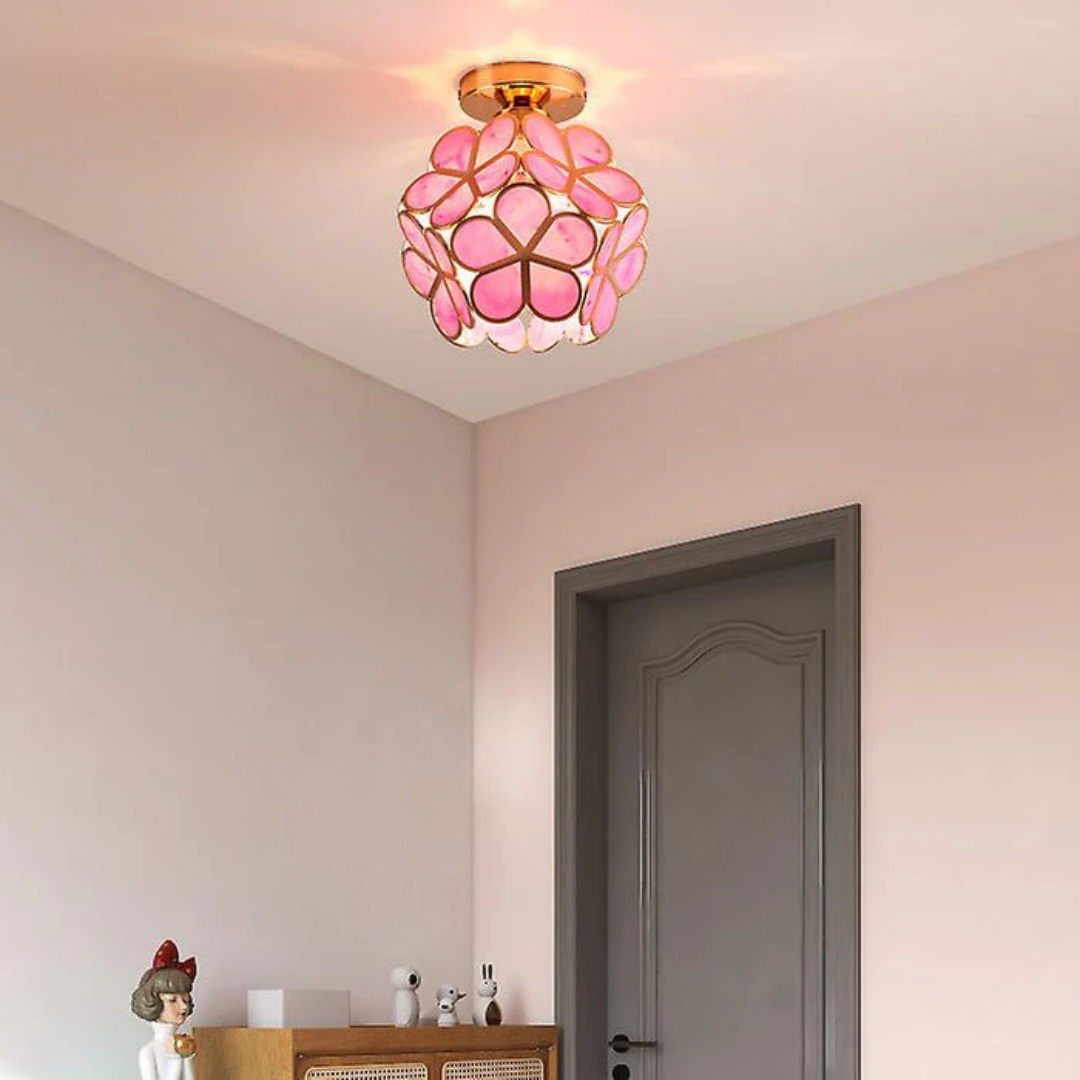 Floraya Luxe Plafondlamp en Glas