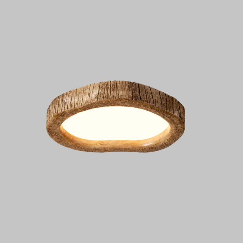 TimberGlow – Dæmpbar Træloftlampe