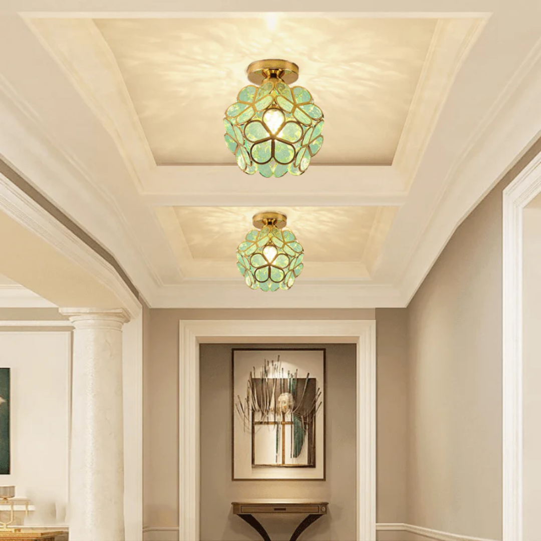 Floraya Luxe Plafondlamp en Glas