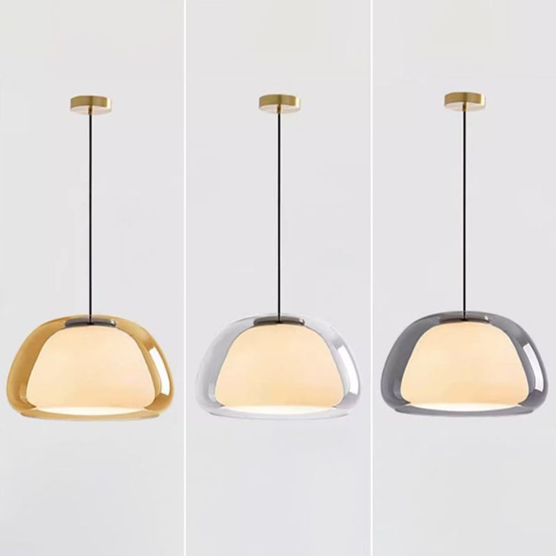 LacteaLuxe – Moderne hanglamp van melkglas