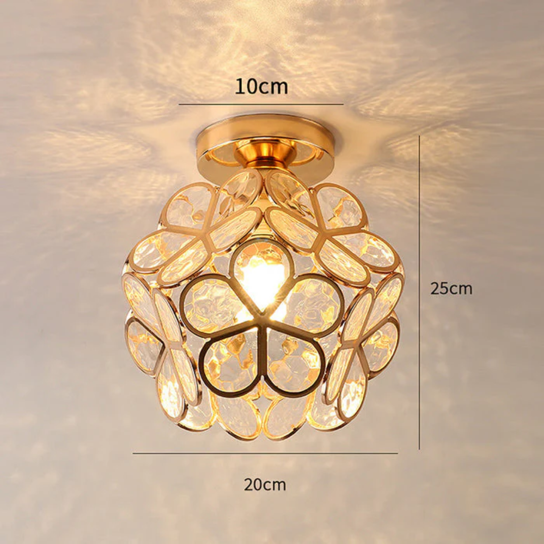 Floraya Luxe Plafondlamp en Glas