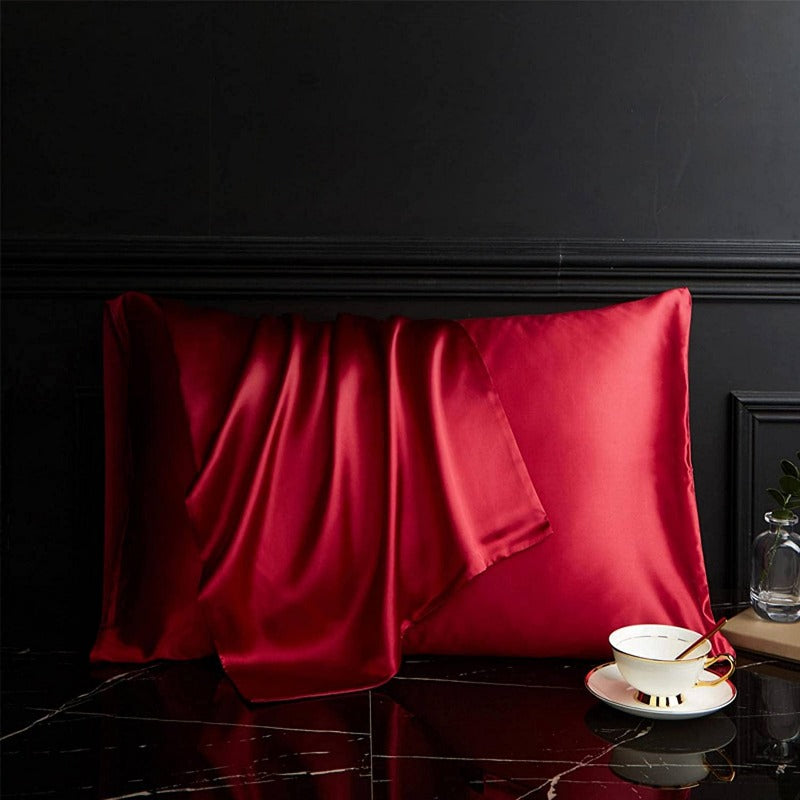 VELVORA SILK – Taie d'oreiller en soie de mûrier et Tencel