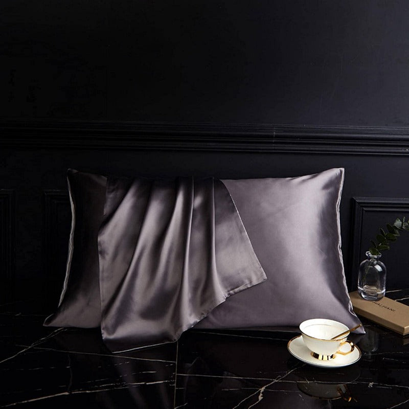 VELVORA SILK – Taie d'oreiller en soie de mûrier et Tencel