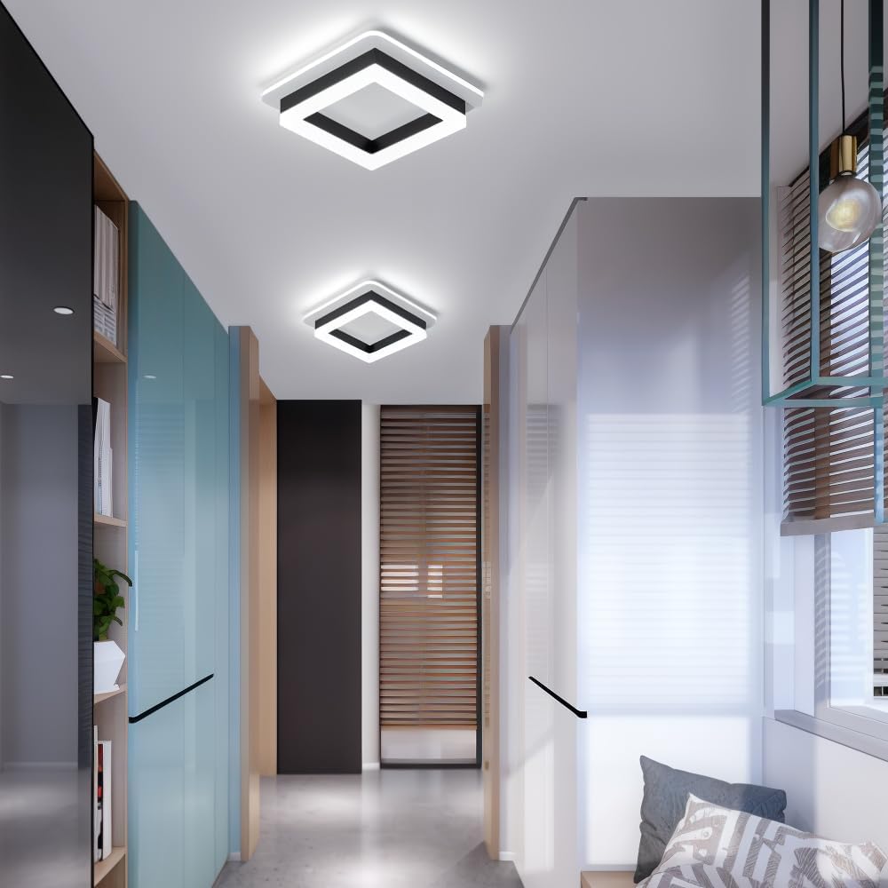 Quadralux | Moderne vierkante LED-plafondlamp voor binnengebruik