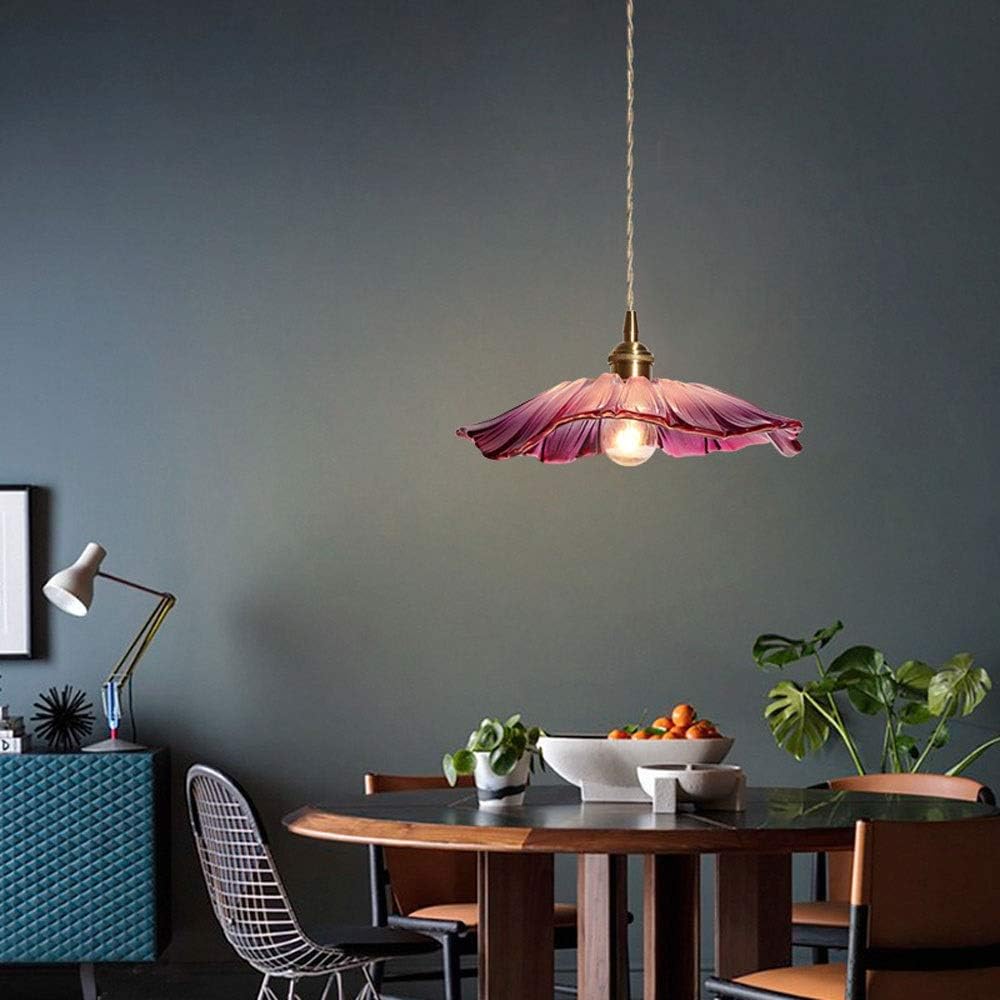 Florinea | Retro glazen hanglamp in bloemvorm