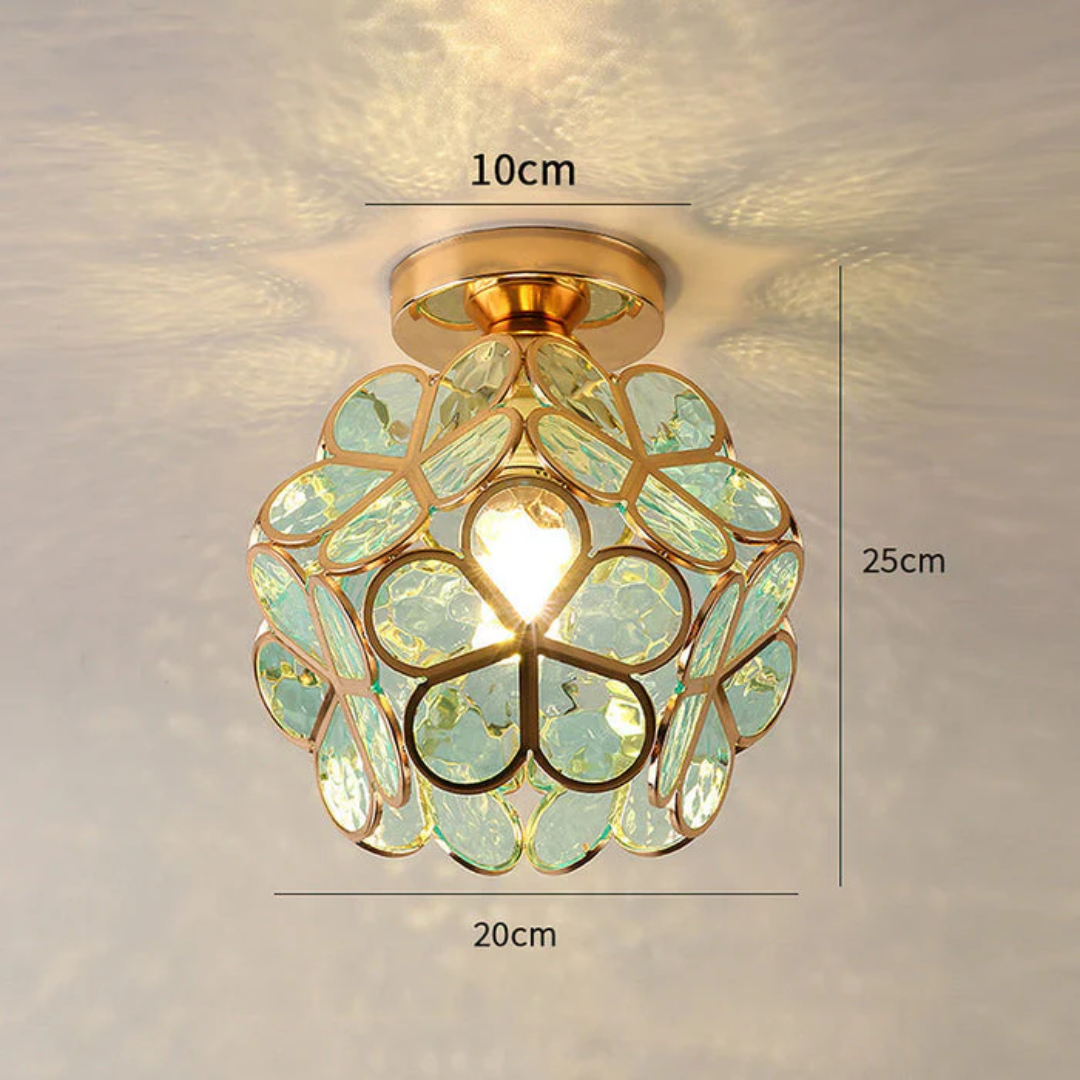 Floraya Luxe Plafondlamp en Glas