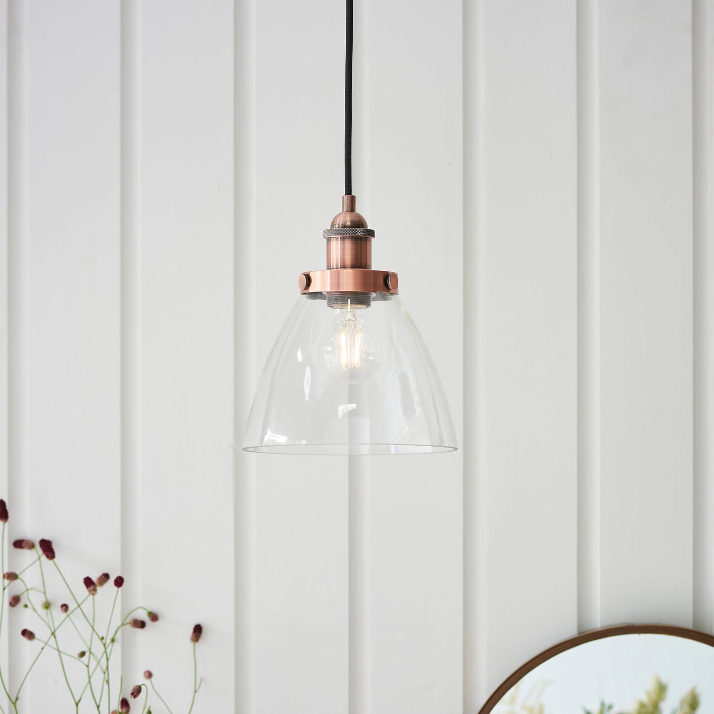 ClearForm | Ophanging en Transparant Glas in Industriële Stijl
