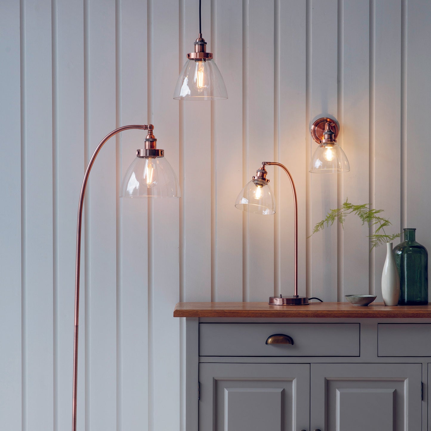 ClearForm | Ophanging en Transparant Glas in Industriële Stijl