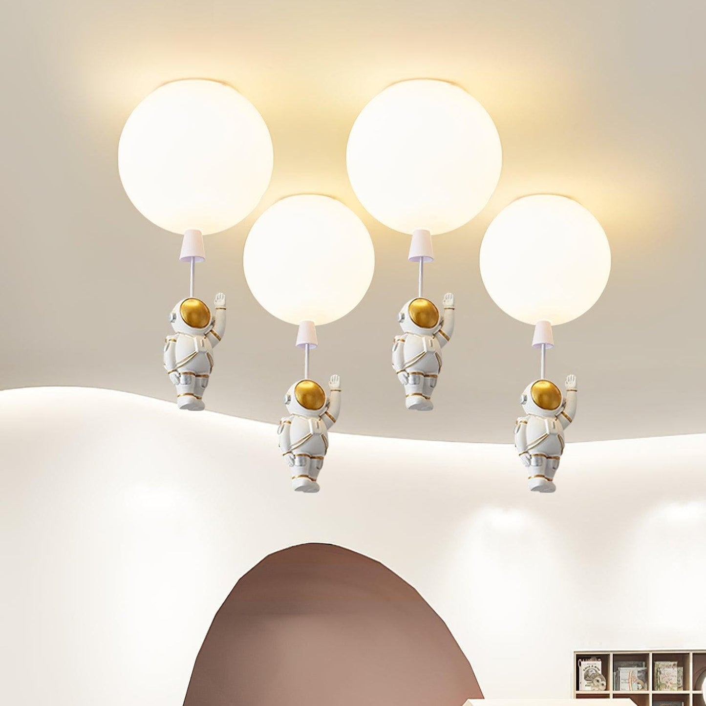 LunaNaut – LED Plafondlamp Astronautisch